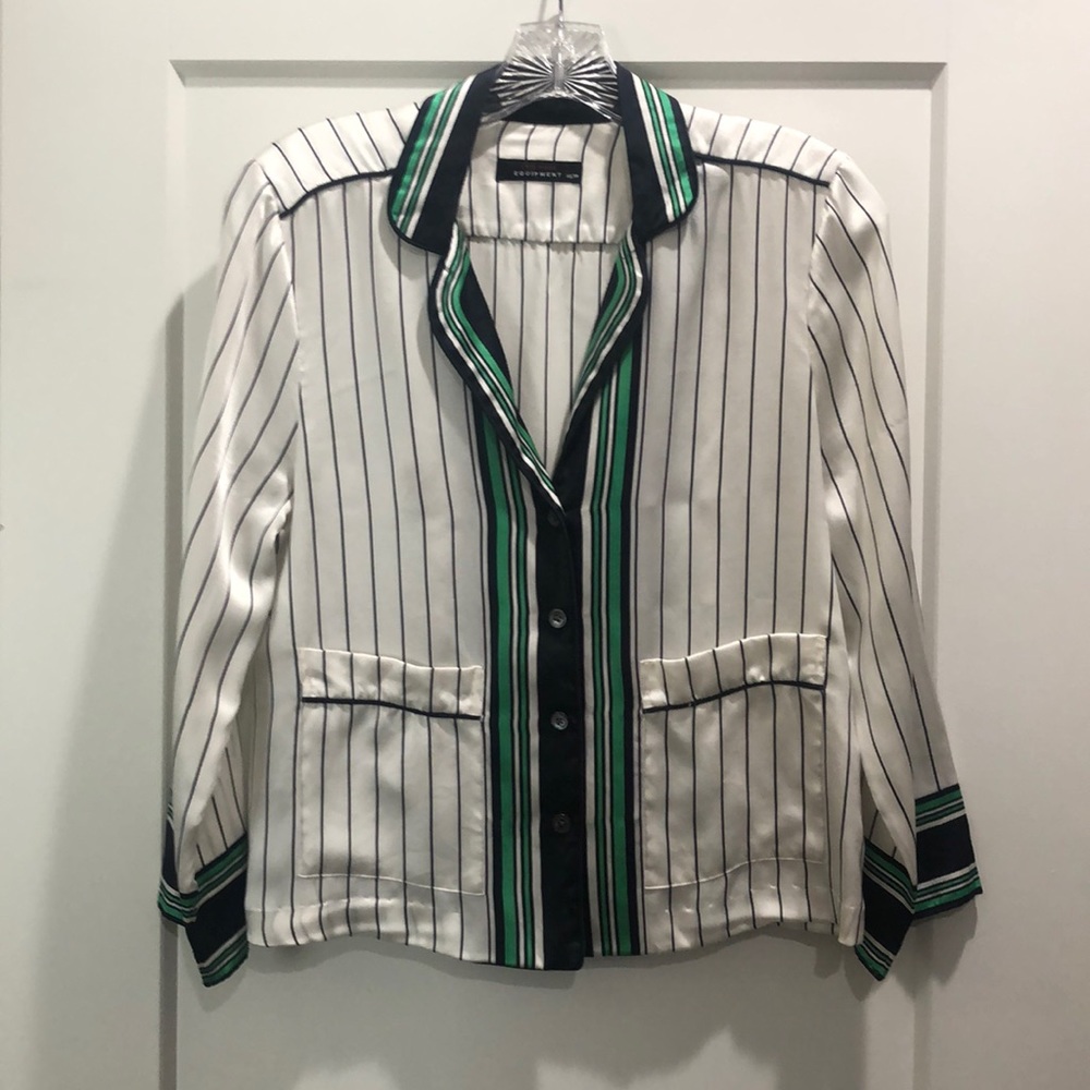 Silk Short Top by Equipment!